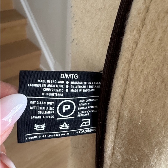 Vintage Gloverall Original Camel Wool Duffle Hooded Toggle Coat US 18 L/XL - Picture 10 of 15